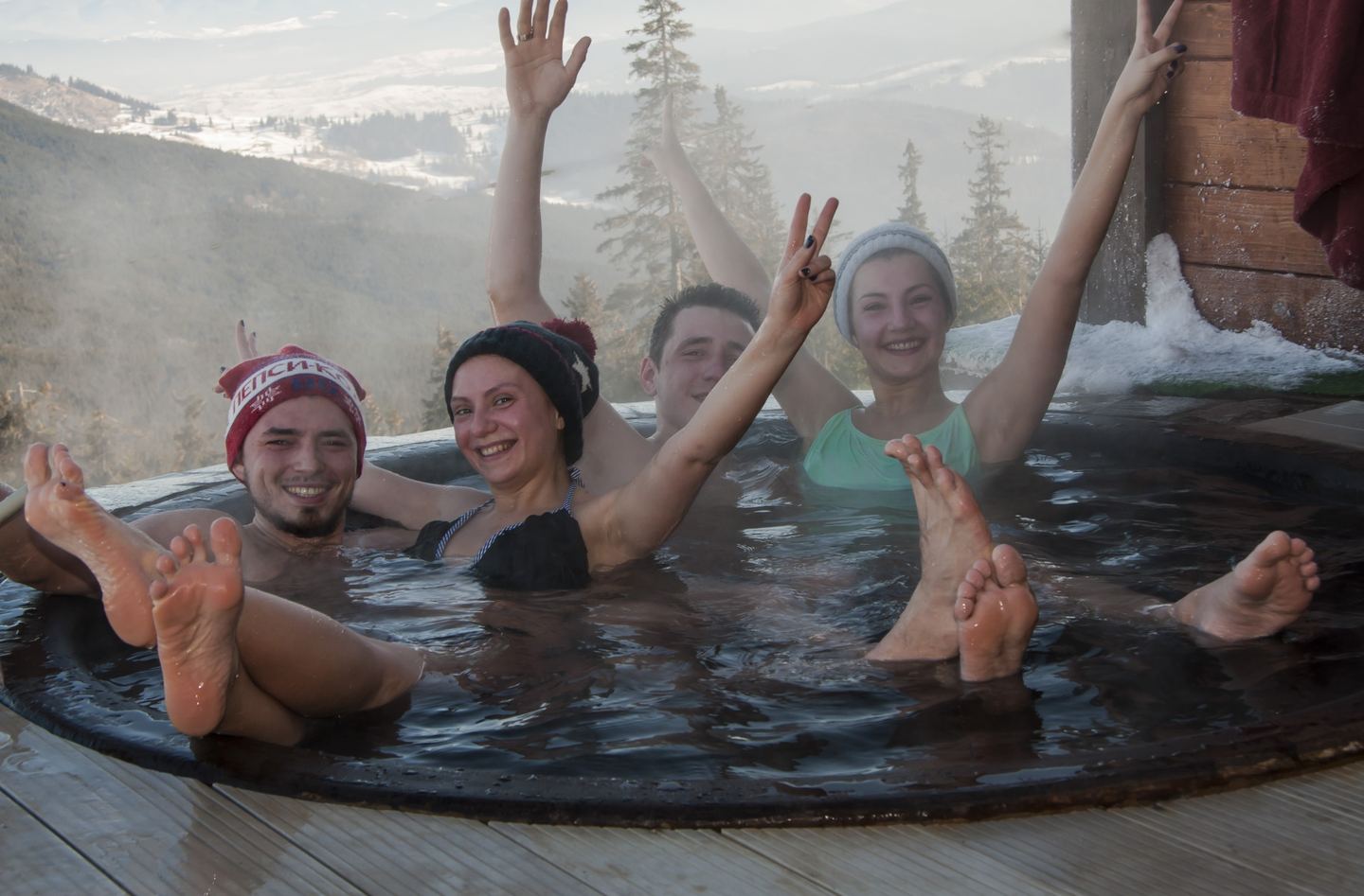 Sauna, Vat